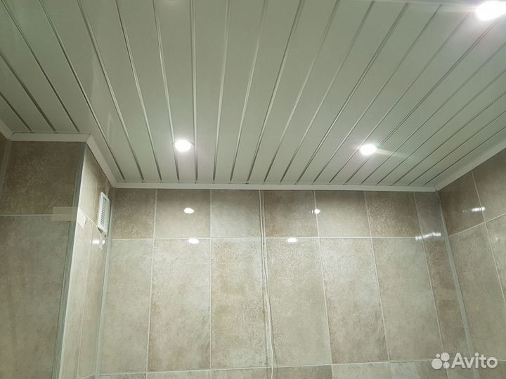 Ремонт ванной комнаты панелями пвх