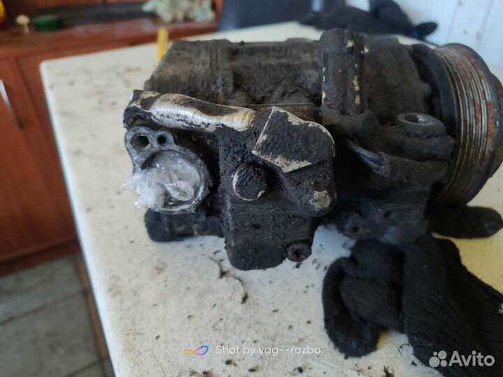 Компрессор кондиционера opel zafira