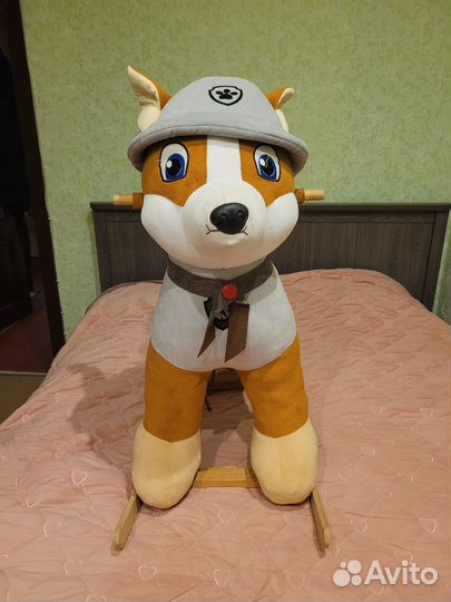 Детская качалка собака - щенячий патруль