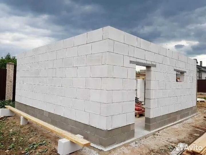 2 сорт Газобетонный блок Пеноблок газоблок
