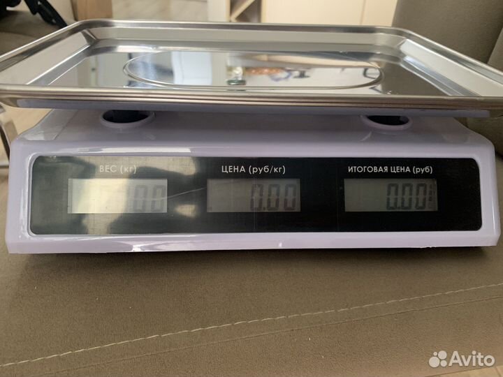 Весы торговые электронные