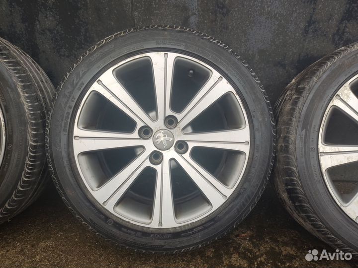 Литые диски r17 Peugeot 408