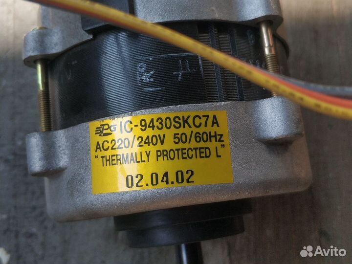 Электромотор внутреннего блока кондиционера