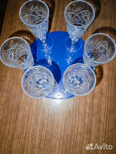 Рюмка хрустальная