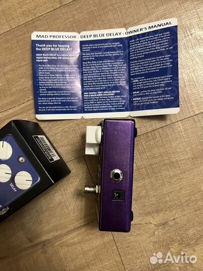 Deep Blue Delay педаль дилей