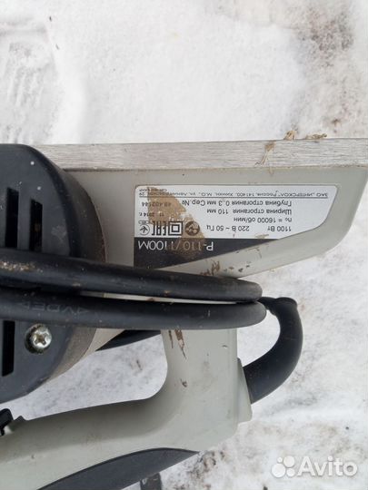 Электрорубанок и пила дисковая