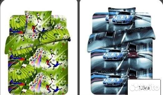 Детское постельное белье 1.5 новый