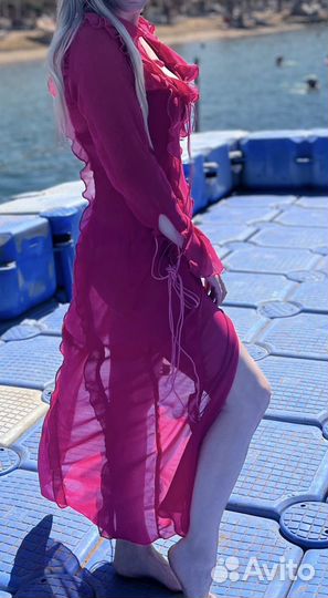 Платье туника пляжное