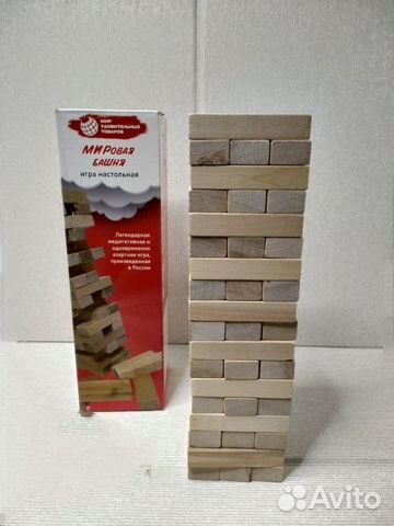 Дженга мут с фантами, 54 бруска