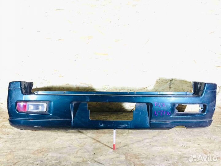 Бампер задний Mitsubishi Space Runner N50 Зелёныйп