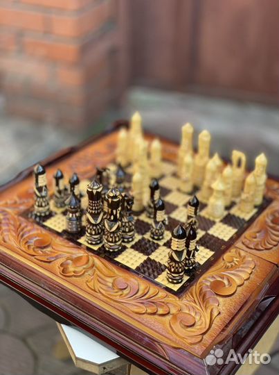Шахматы экслюзив дерево