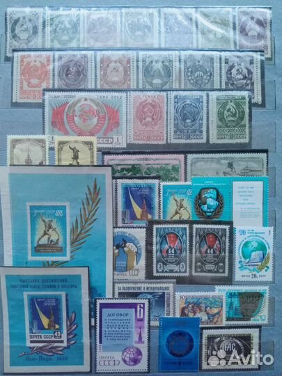 Огромная коллекция почтовых марок
