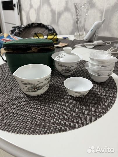 Китайский чайный набор сервиз дорожный походный