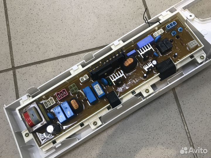 Панель управления стиральной машины с платой