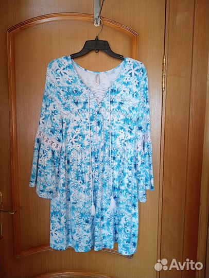 Женские туники футболки 56 58