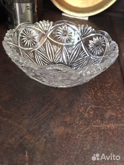 Ваза хрустальная СССР