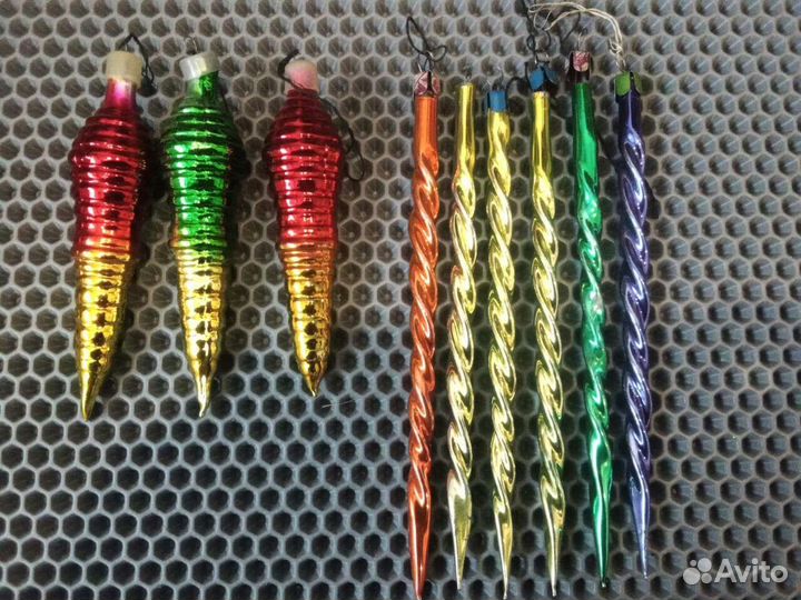 Елочные игрушки СССР