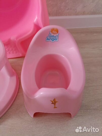 Ванночка для купания, сиденье и горшок