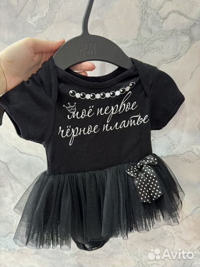 Платье для девочки hm 68-74