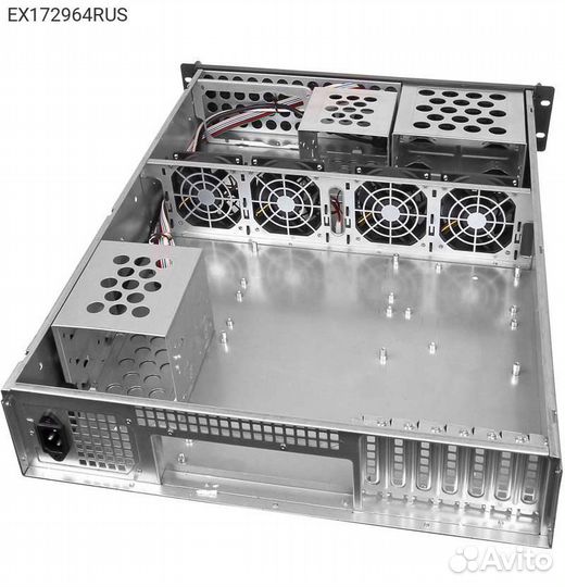 Корпус Exegate Pro 2U2098L Rack Без бп чёрный 2U