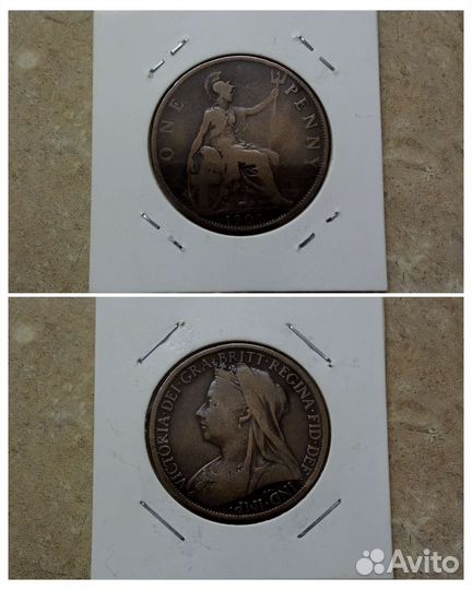 Старинные монеты Англии