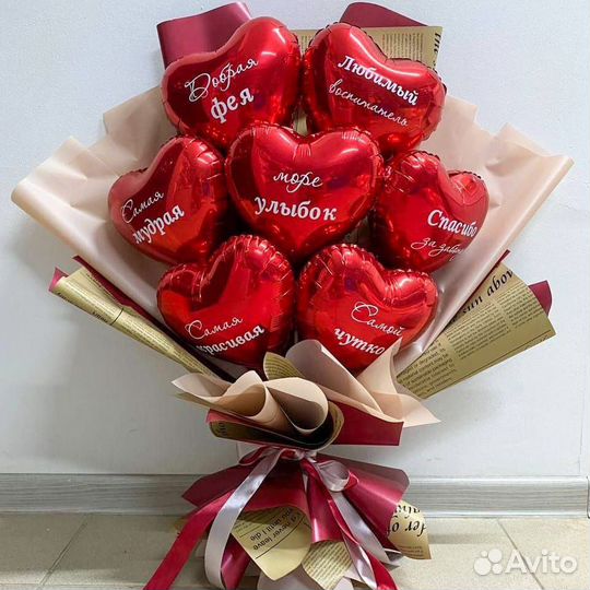 Букет из воздушных шаров