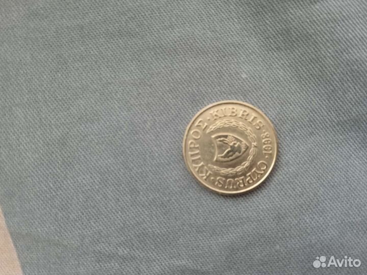 Монета кипр