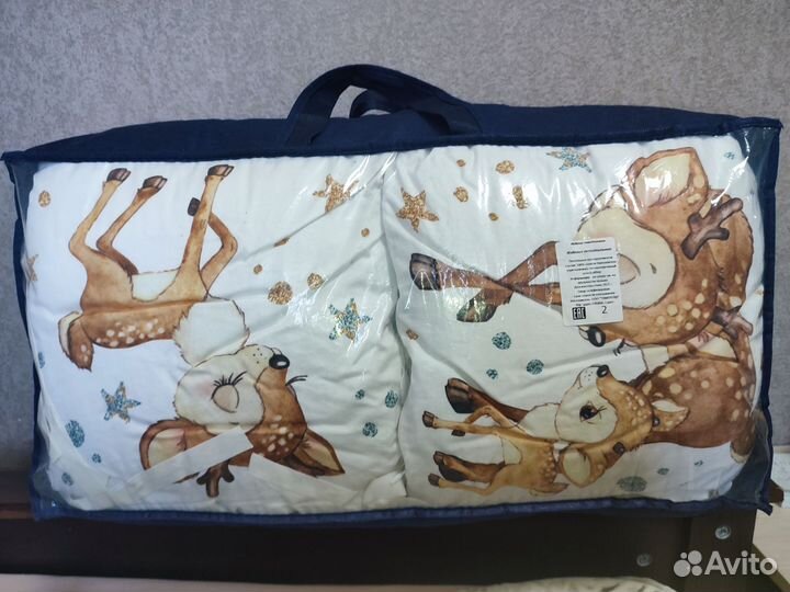 Бортики в детскую кроватку