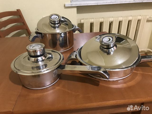 Набор кастрюль BergHoff купить в Железноводске | Товары для дома и дачи ...