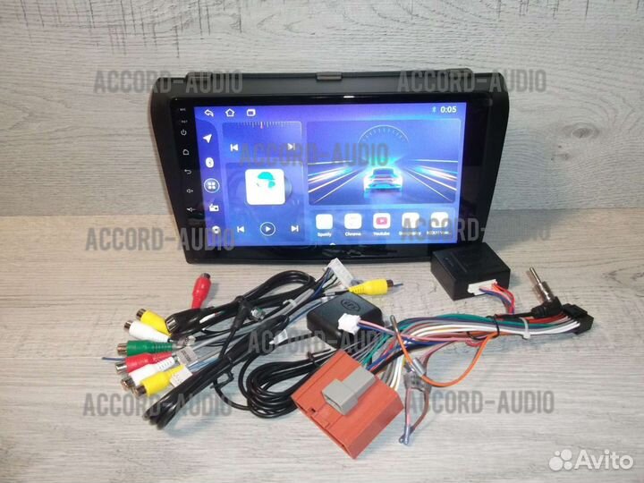 Магнитола 2DIN Mazda 3 Bk Android