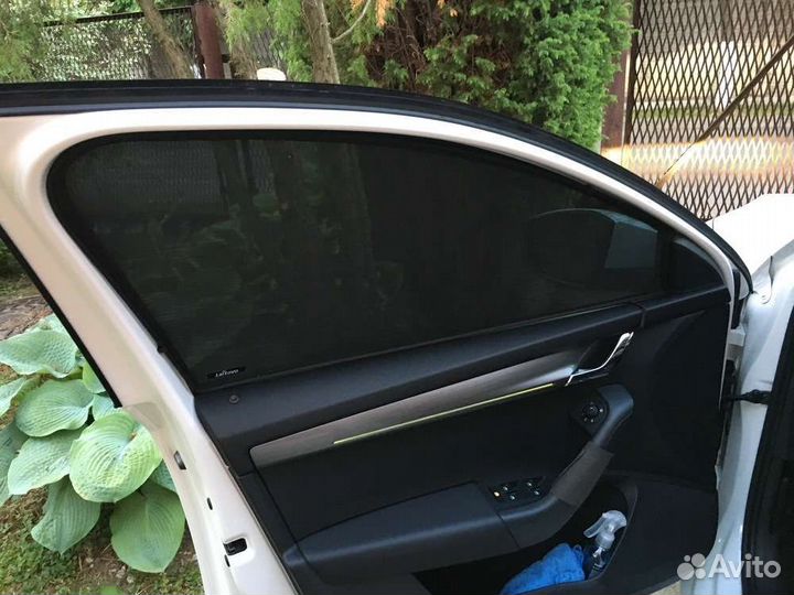 Каркасные шторки skoda