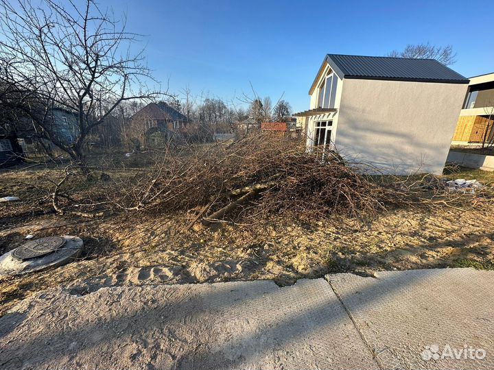 Расчистка участка