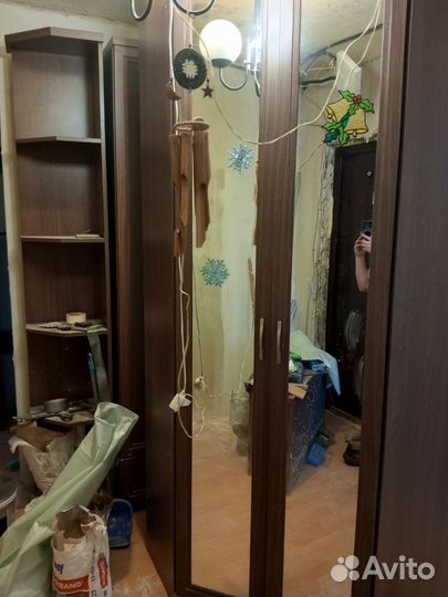 Шкаф угловой лазурит