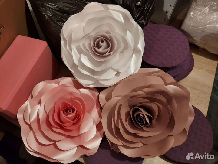 Цветы из бумаги