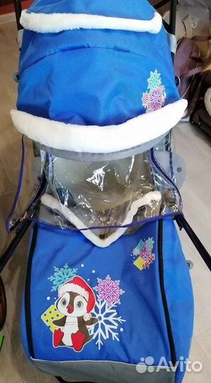 Коляска санки