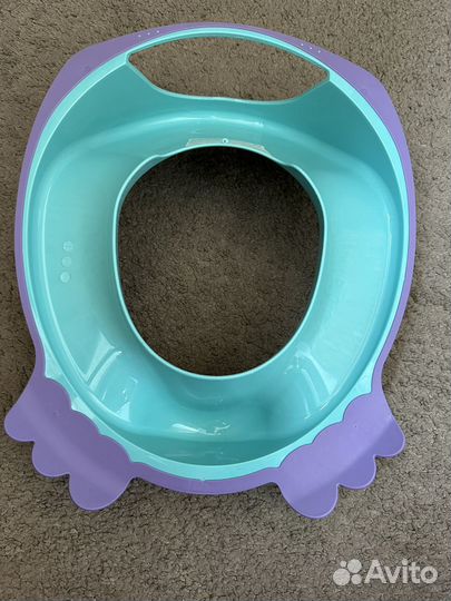 Накладка на унитаз детская, антискользящая Babyton