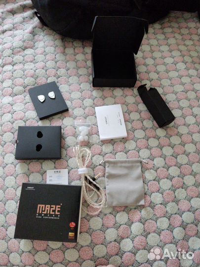 Вакуумные наушники mase ew200