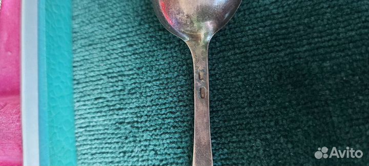 Серебряные чайные ложки СССР 875