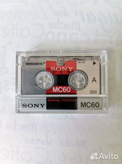 Микрокассета Sony MC60