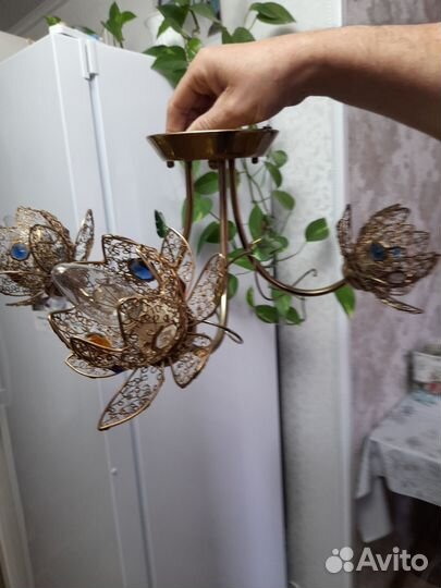 Люстра потолочная бу