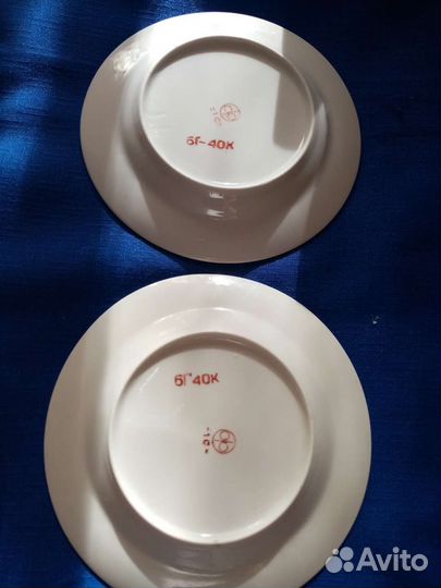 СССР тарелки, крышка октябрьск