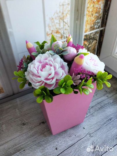 Букеты из мыла на любой праздник