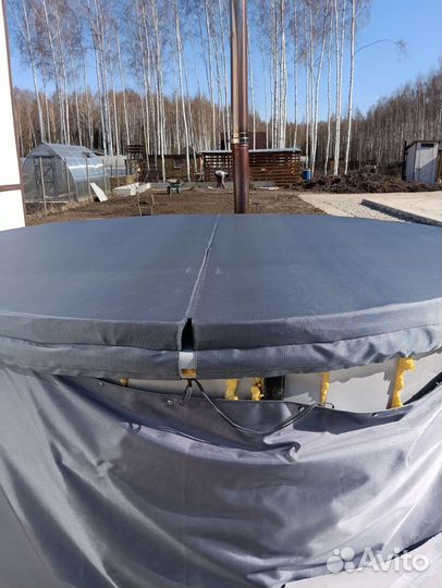 Термокрышка для банного чана, купели