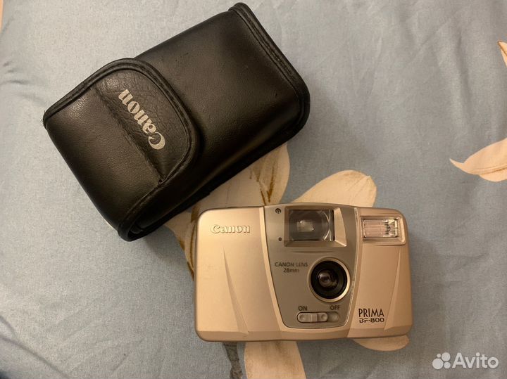 Плёночный фотоаппарат canon