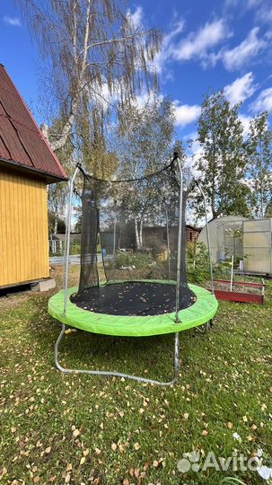 Батут с сеткой