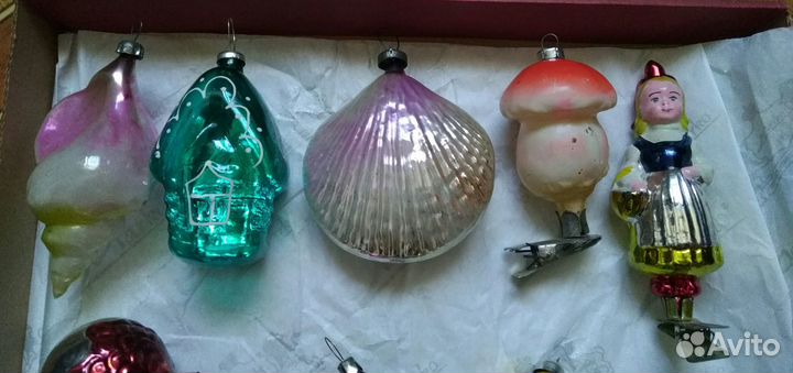 Елочные игрушки СССР