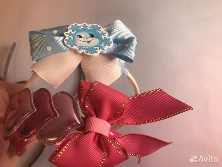 Обруч с бантом