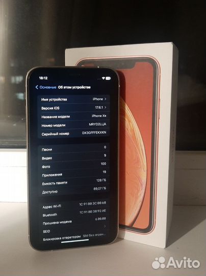 iPhone xr в корпусе 15 pro max 128 гб