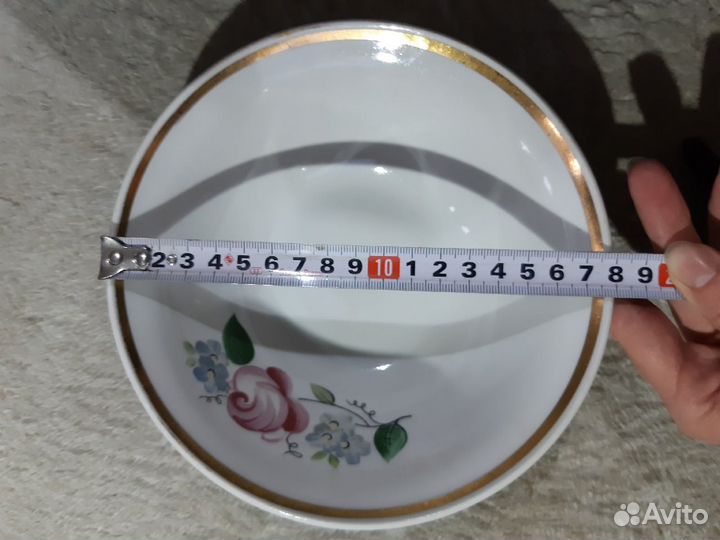 Ложки, тарелки, советская конфетница