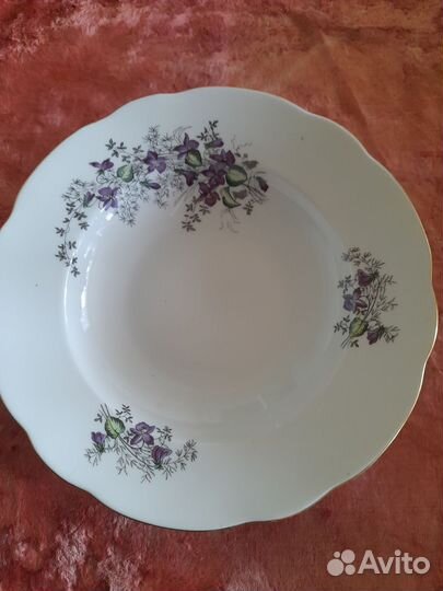 Суповая тарелка, винтаж